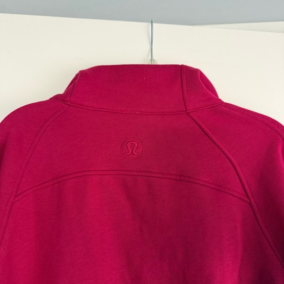Lululemon Scuba Oversized Funnel-Neck Half Zip Long Berry Rumble - M/L - Picture 8 of 15